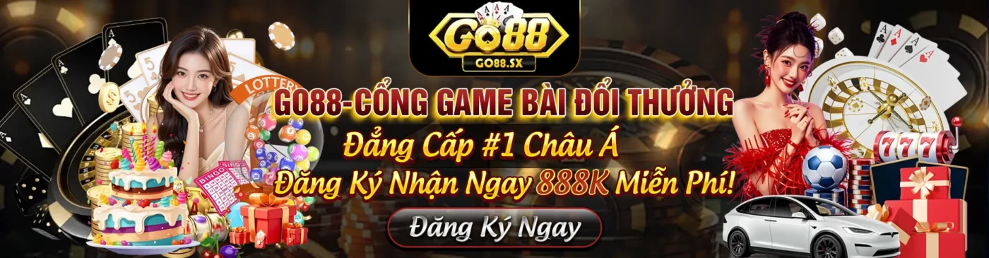 GO88 – Cổng Game Bài Đổi Thưởng Đẳng Cấp #1 Châu Á