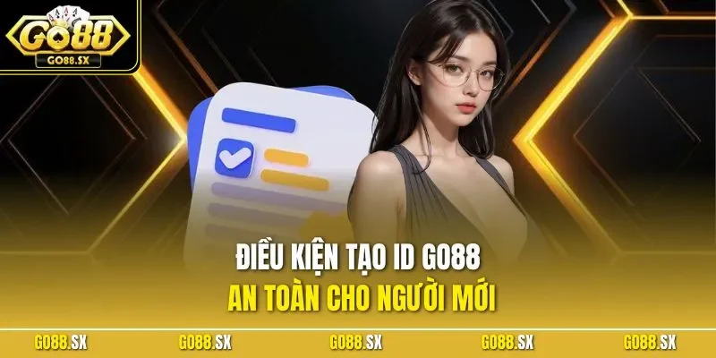 Điều kiện tạo ID GO88 an toàn cho người mới